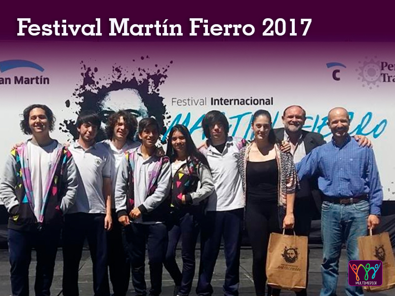Almunos de 6to. año - Concurso de videos musicales Martín Fierro - Festival Martín Fierro 2017